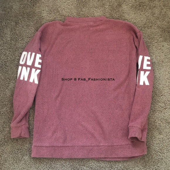 Victorias Secret Limited Edition Retired Mauve Sweater size Small - Picture 4 of 16